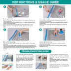 CozyVac Travel Bags with Pump - 6 Pack Space Savers -  by Handbags Specialist Headquarter | Available at Handbags Specialist Headquarter