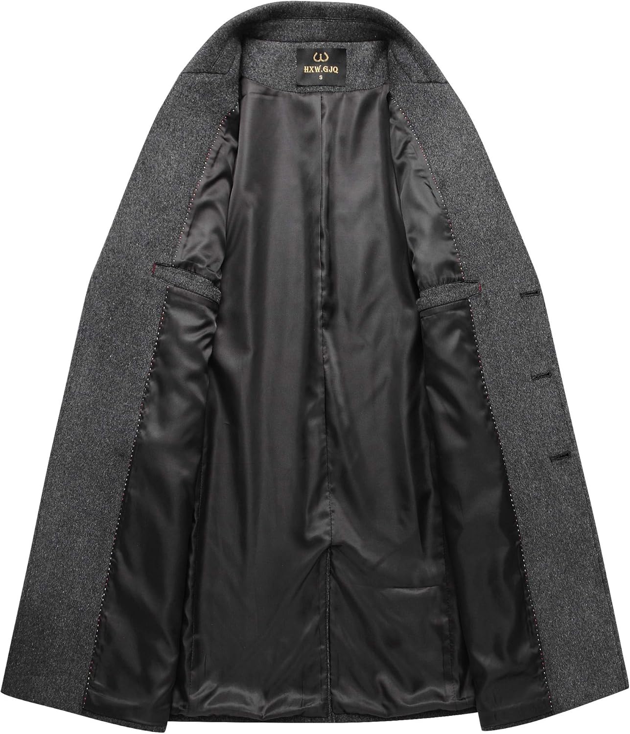 Men's Premium Wool Blend Double Breasted Coat