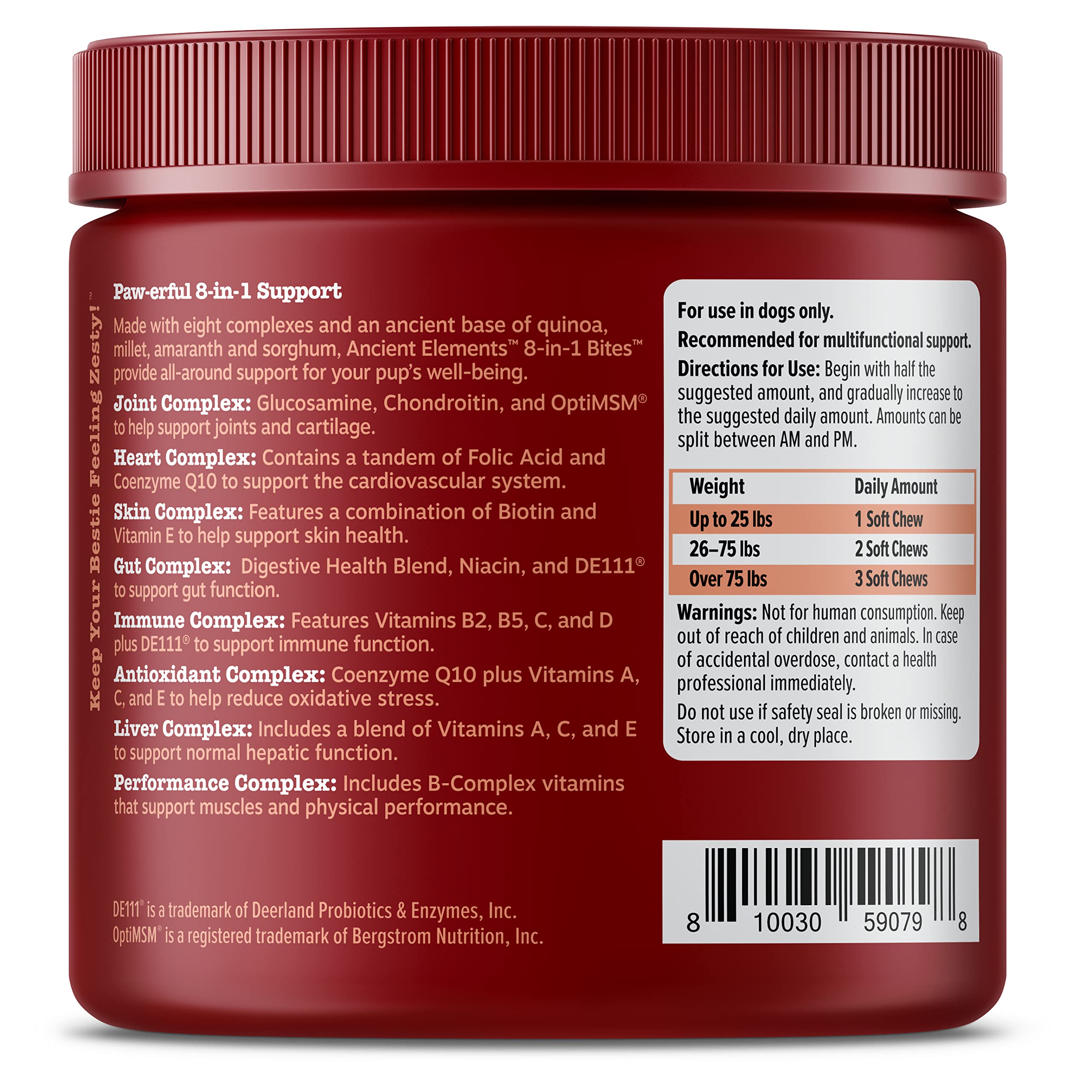 PawZest Omega Multivitamin Chews - Senior & Puppy -  by Handbags Specialist Headquarter | Available at Handbags Specialist Headquarter