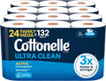 Cottonelle Ultra CleanRipples 24 Mega Rolls Pack -  by Handbags Specialist Headquarter | Available at Handbags Specialist Headquarter