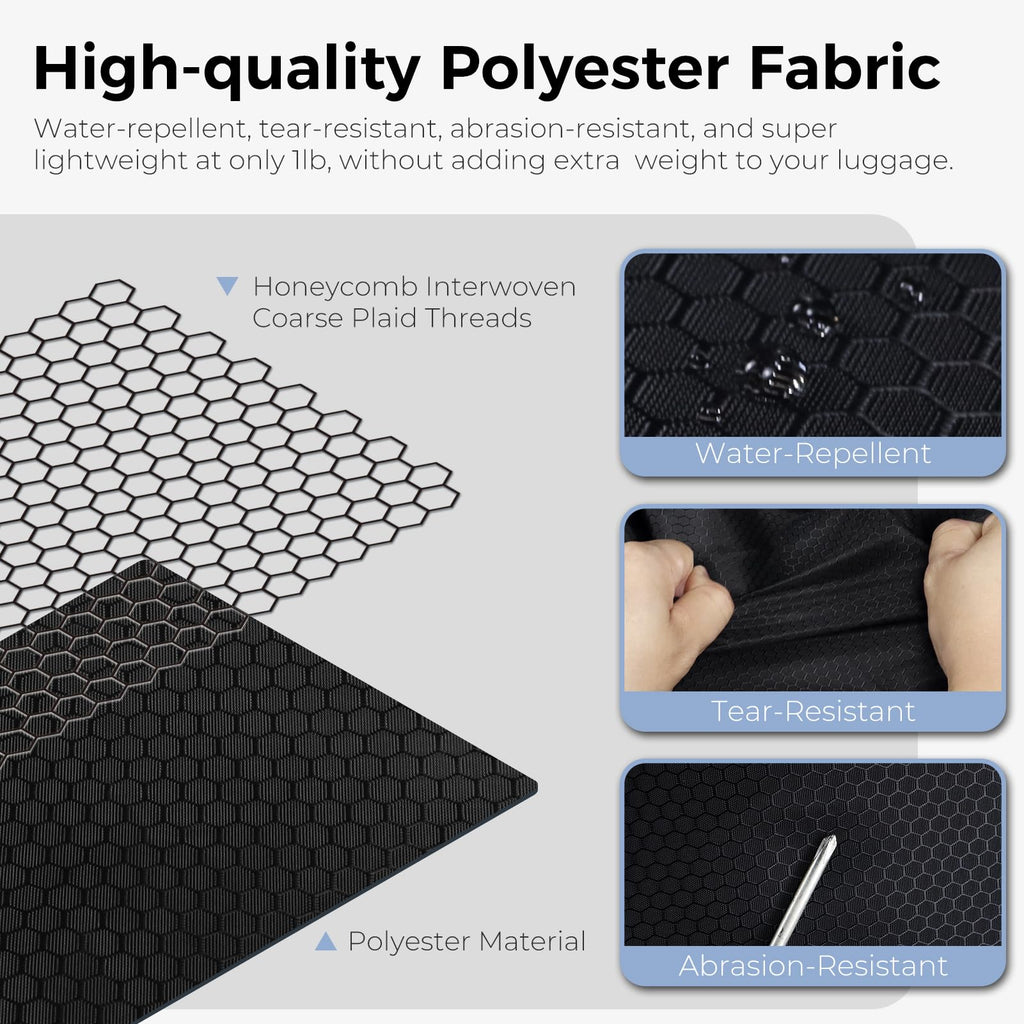 Foldable 65L Duffle Bag with Shoe Compartment
