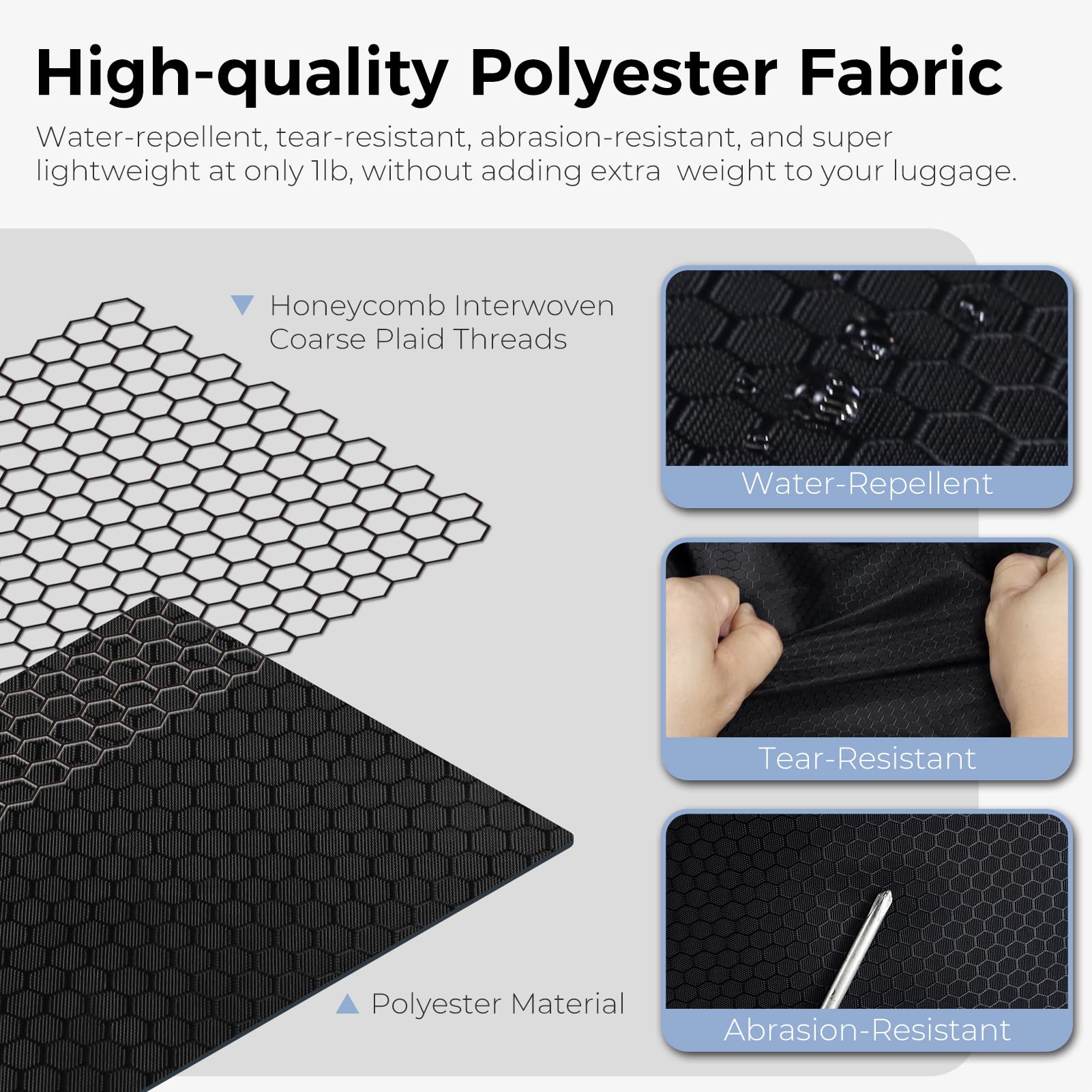 Foldable 65L Duffle Bag with Shoe Compartment