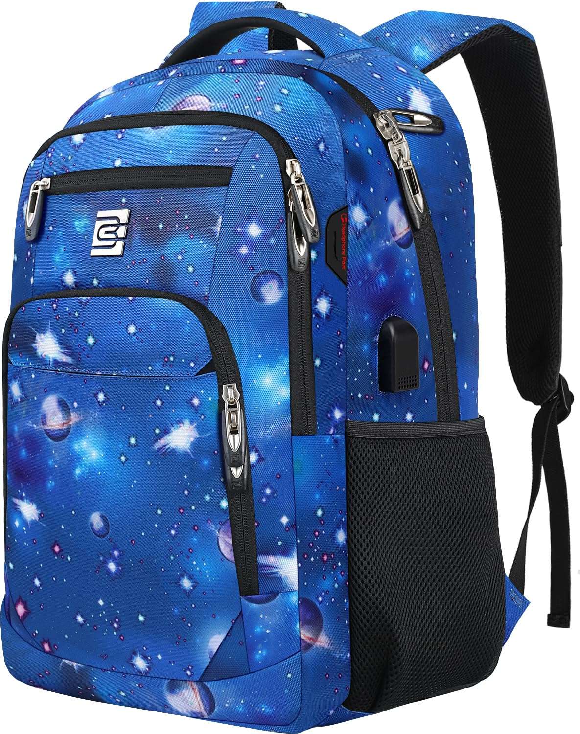 SecureSlim Laptop Backpack with USB & Water Resistance - Backpack Bags by Handbags Specialist Headquarter | Available at Handbags Specialist Headquarter