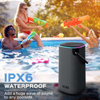 TREBLAB BassBoost Bluetooth Speaker with RGB Glow - Decor by Handbags Specialist Headquarter | Available at Handbags Specialist Headquarter