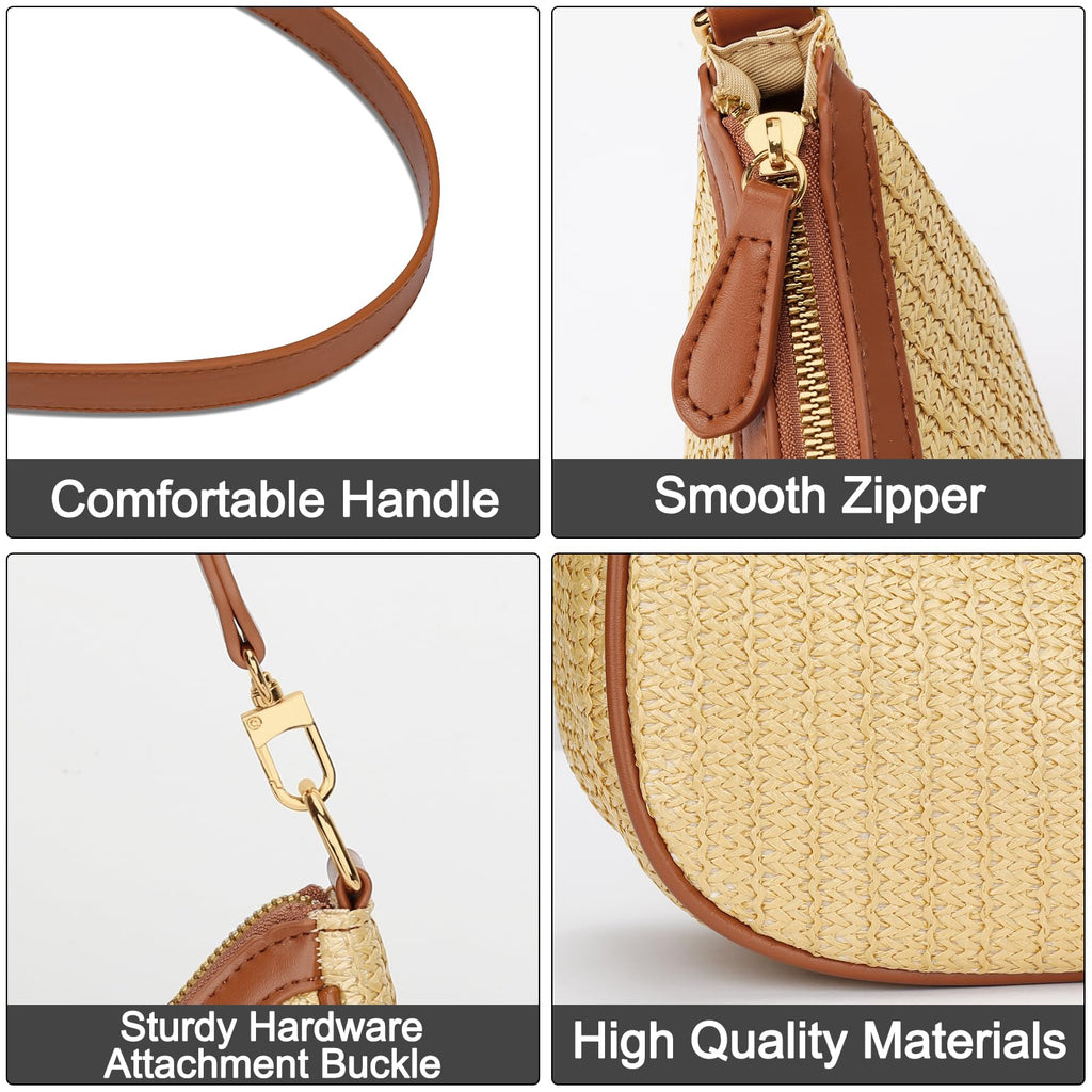 Retro Chic Hobo Bag - Cute Underarm Purse - Shoulder Bags by Handbags Specialist Headquarter | Available at Handbags Specialist Headquarter