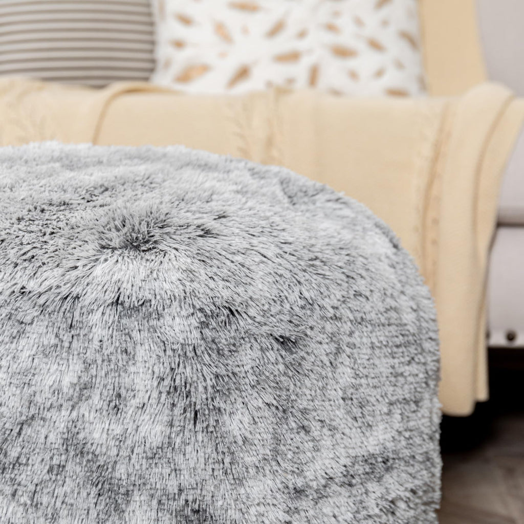 VersaPouf: Unstuffed Ottoman & Foot Rest Cover - Decor by Handbags Specialist Headquarter | Available at Handbags Specialist Headquarter