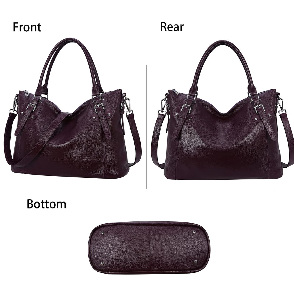 Genuine Leather Women's Tote Shoulder Bag