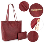 Montana Charm: Vegan Leather Tote & Shoulder Bag