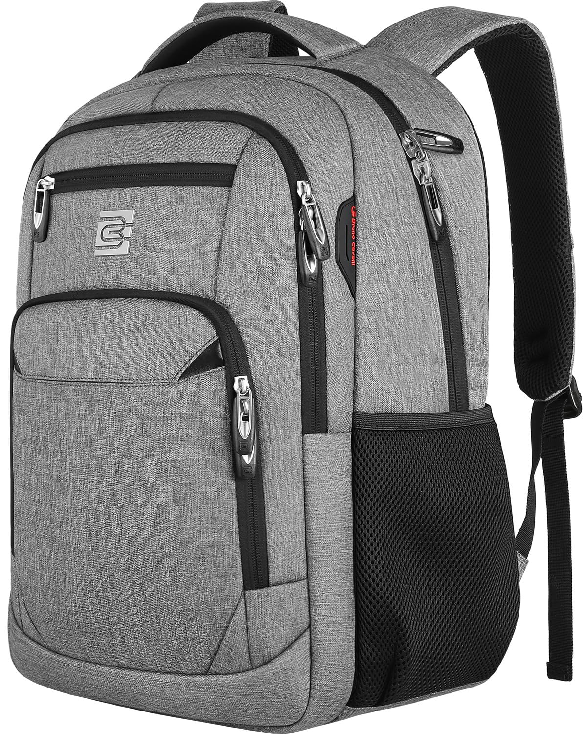 Volher Anti-Theft USB Laptop Backpack - Rose Red