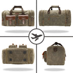 Wildroad 50L Waxed Canvas Waterproof Duffle Bag