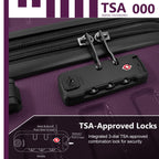 LAVENDER 6pc Hardside Spinner Luggage – ##variant## Luggage Travel Bags