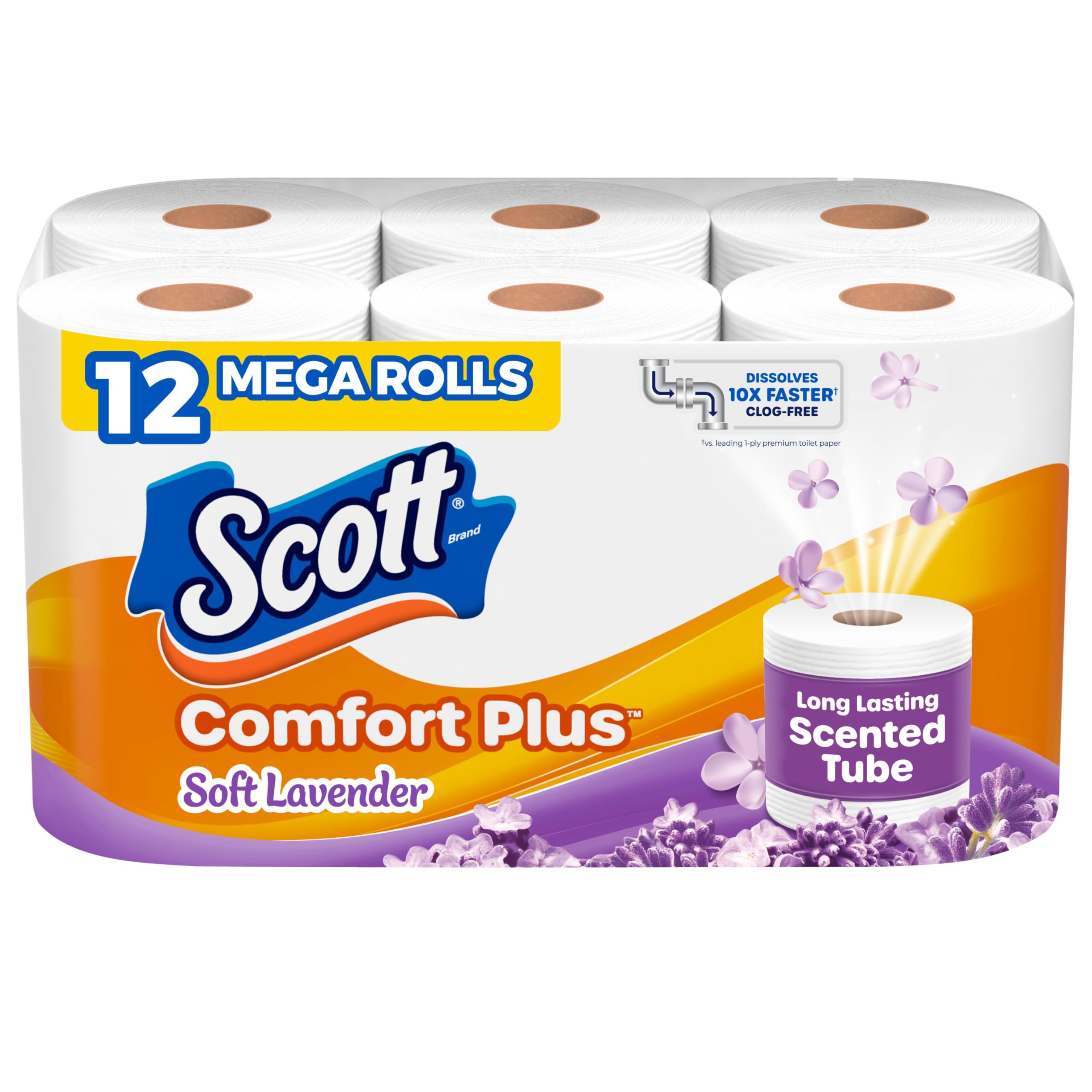 Scott SoftEase: 12 Double Rolls, Septic-Safe Tissue - Toilet Paper by Handbags Specialist Headquarter | Available at Handbags Specialist Headquarter