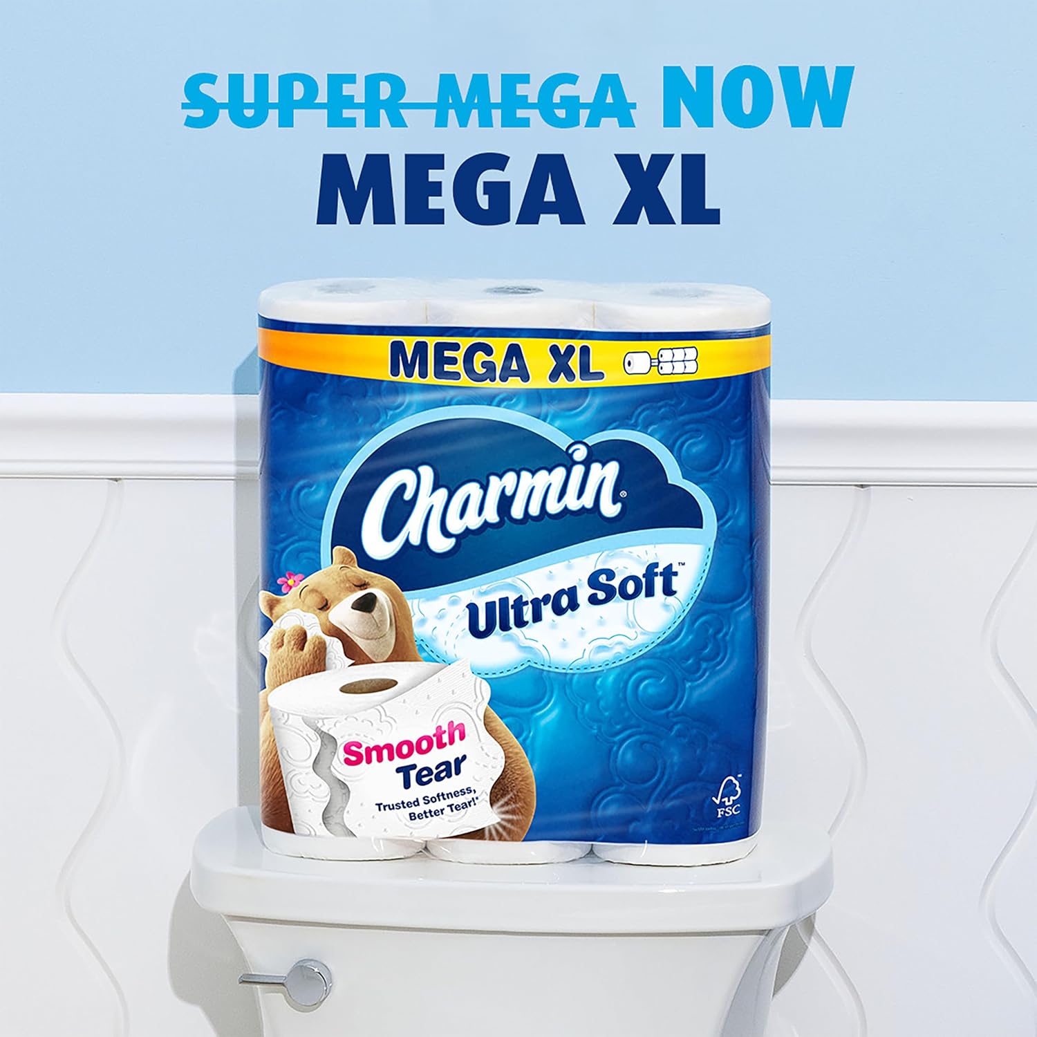 Charmin Cloud Soft: 6 Mega = 24 Regular Rolls - Toilet Paper by Handbags Specialist Headquarter | Available at Handbags Specialist Headquarter