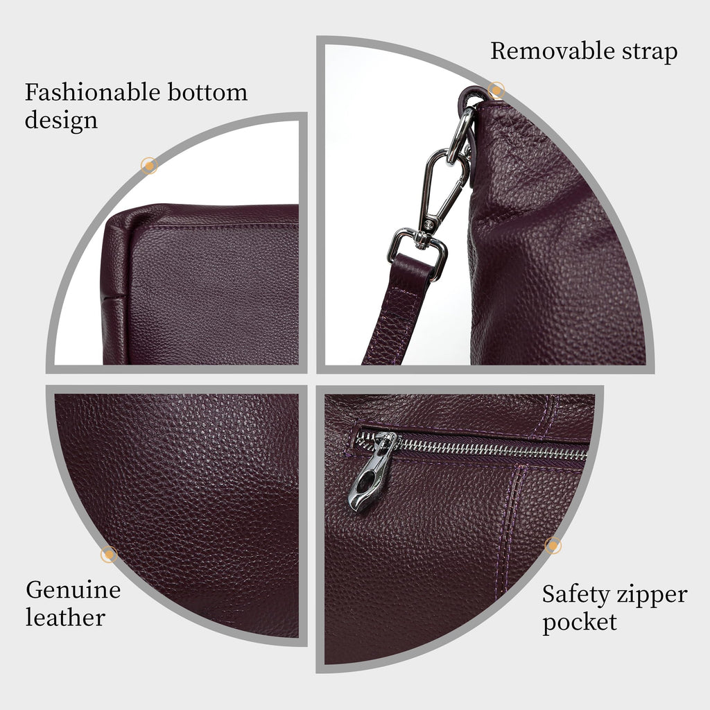 Iswee Luxe Leather Women's Medium Shoulder Tote - Handbags by Handbags Specialist Headquarter | Available at Handbags Specialist Headquarter