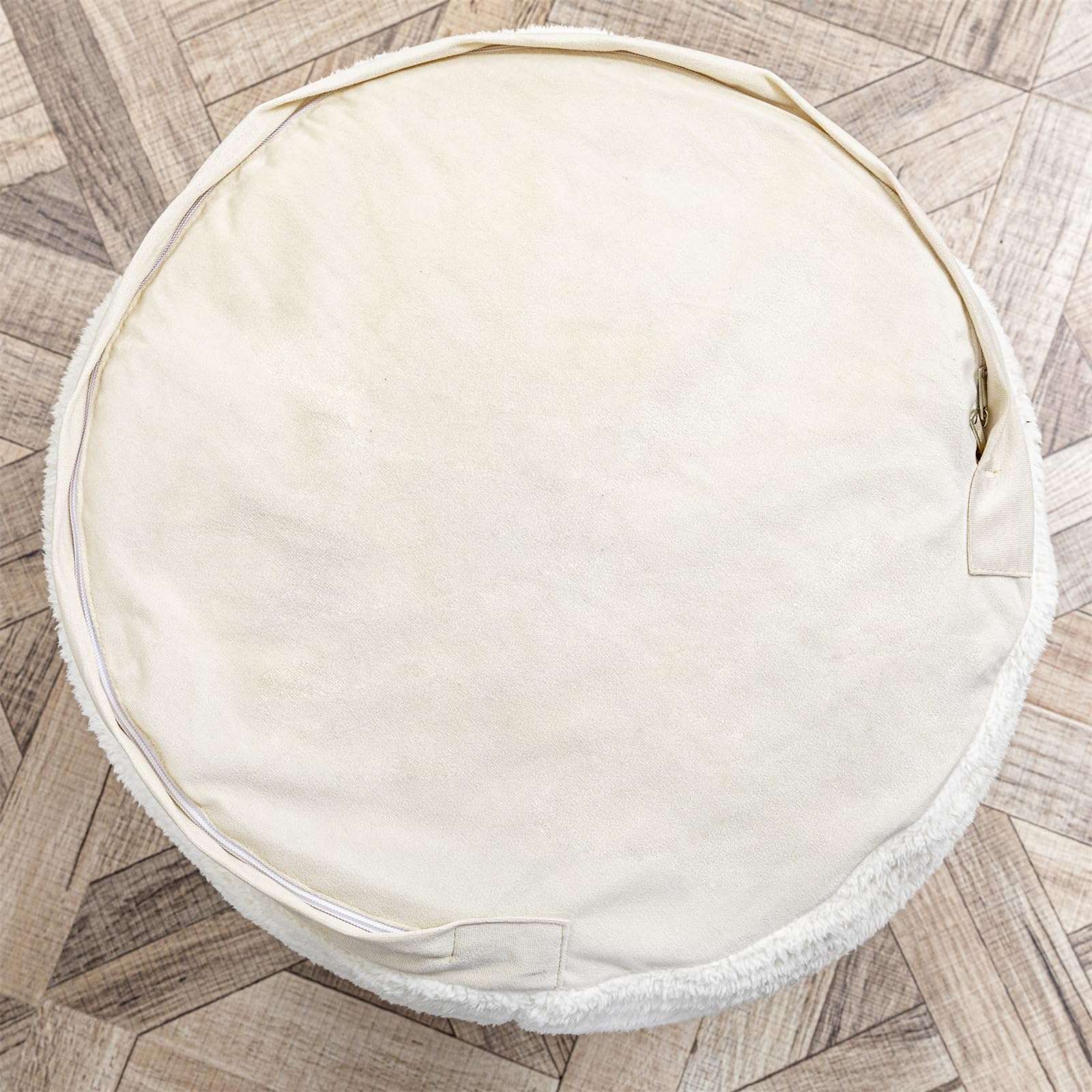 VersaPouf: Unstuffed Ottoman & Foot Rest Cover - Decor by Handbags Specialist Headquarter | Available at Handbags Specialist Headquarter