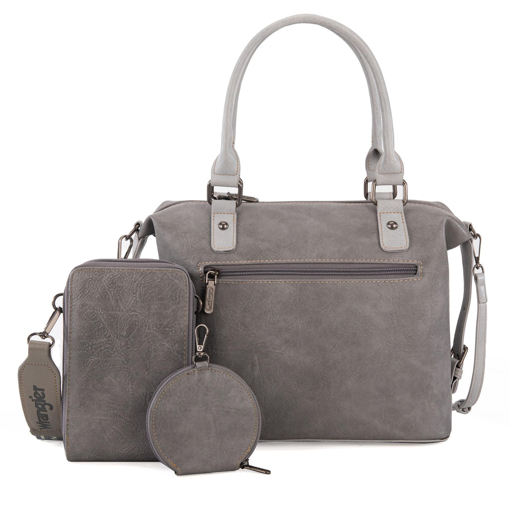 Wrangler Women's Trio: Satchel, Phone Bag & Coin Purse