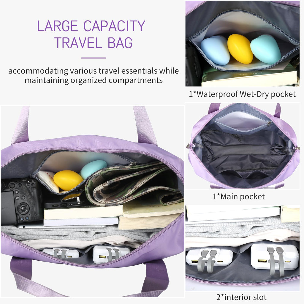 VoyagePro Expandable Wheeled Duffle Bag -  by Handbags Specialist Headquarter | Available at Handbags Specialist Headquarter