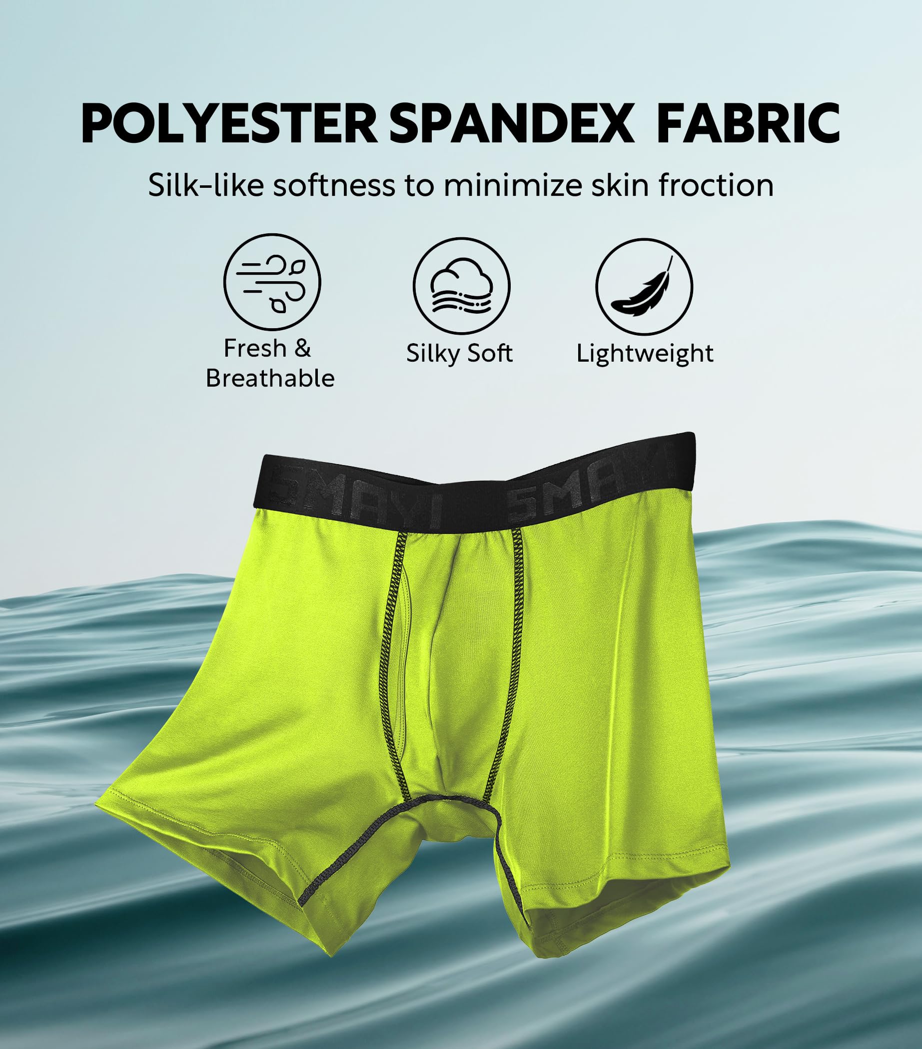 Men's Athletic Boxer Briefs Pack