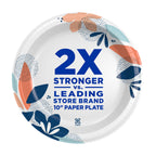 Durable Dixie 8.5 Plates: Strong, Safe & Soak-Proof - Paper Plates by Handbags Specialist Headquarter | Available at Handbags Specialist Headquarter