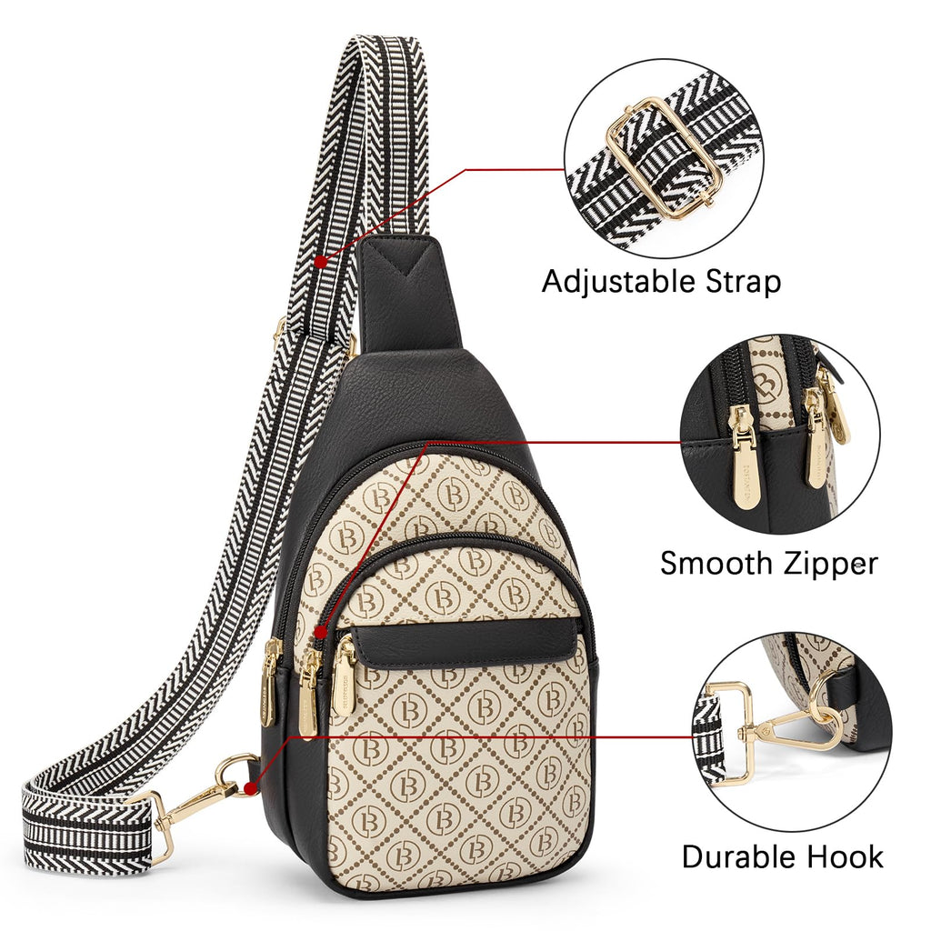 BOSTANTEN Chic Leather Crossbody Sling Bag -  by Handbags Specialist Headquarter | Available at Handbags Specialist Headquarter