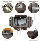 Wildroad 50L Waxed Canvas Waterproof Duffle Bag