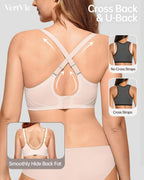 Vertvie Seamless Wireless Push-Up Bralette