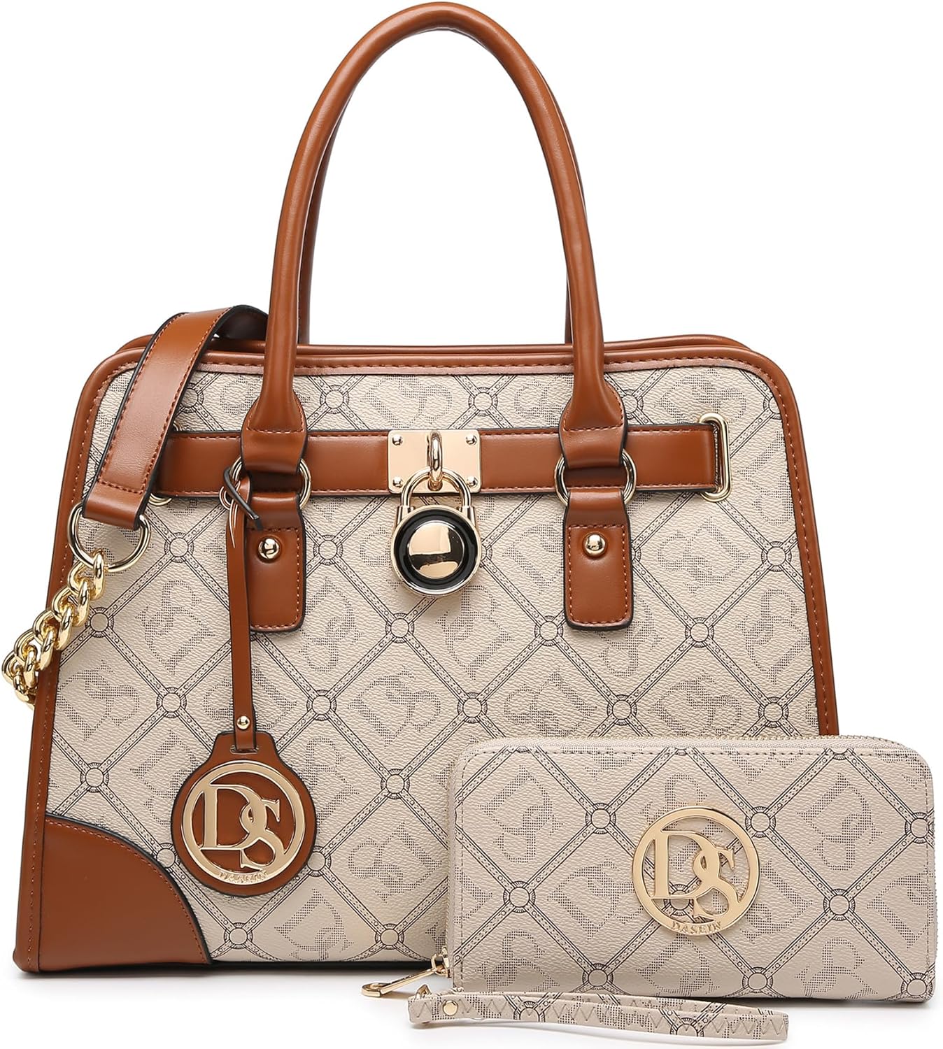 Dasein Luxe Set: Top Handle & Hobo Handbags Duo - Satchels Handbags by Handbags Specialist Headquarter | Available at Handbags Specialist Headquarter