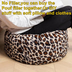 VersaPouf: Unstuffed Ottoman & Foot Rest Cover - Decor by Handbags Specialist Headquarter | Available at Handbags Specialist Headquarter