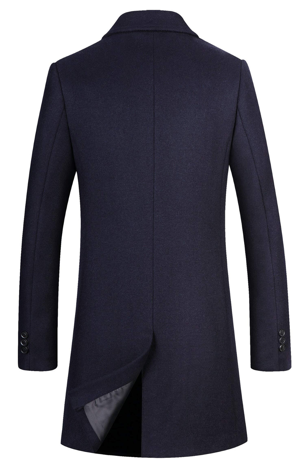 Men's Premium Wool Blend Double Breasted Coat