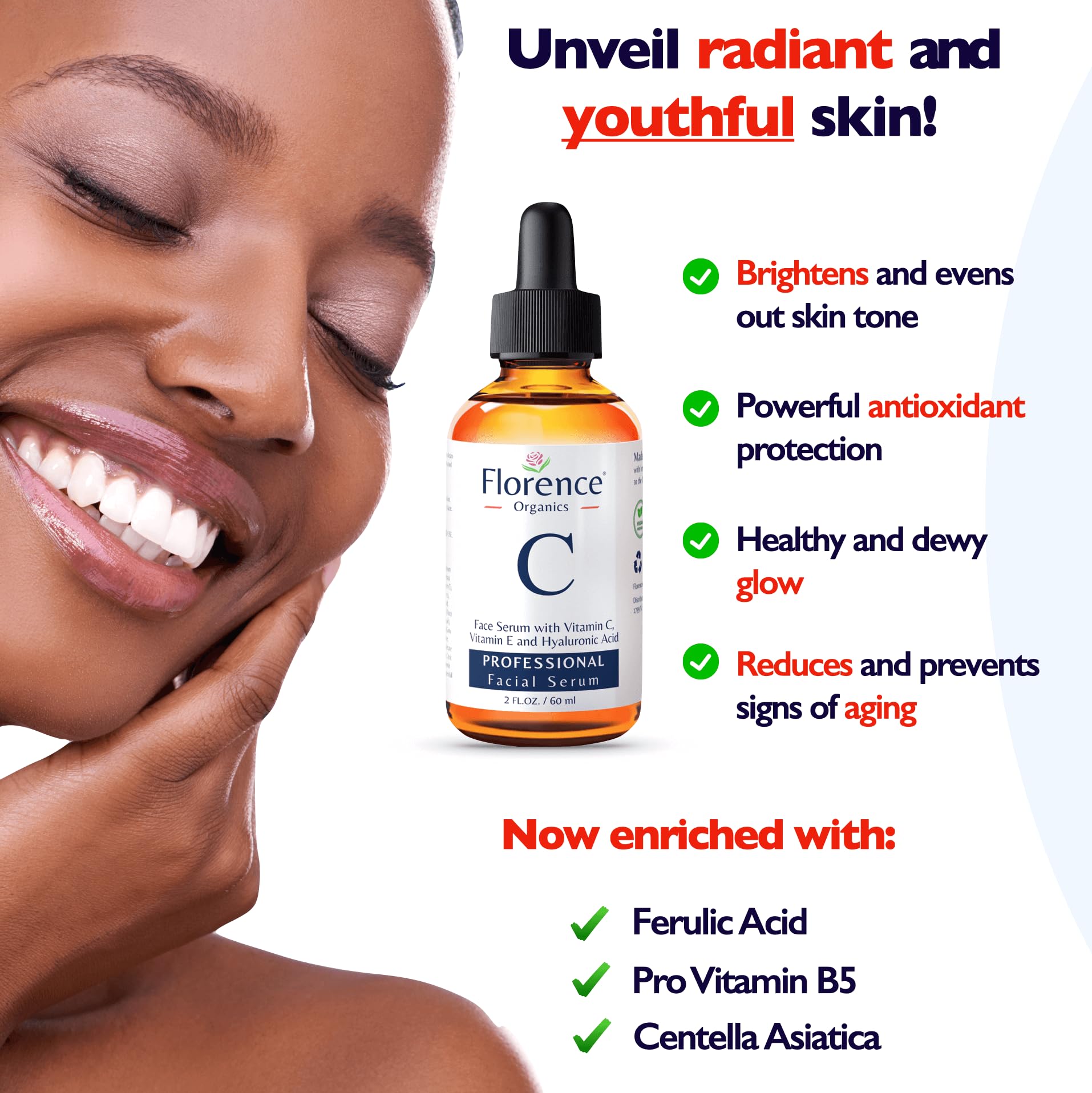 Vitamin C Anti-Aging Face Serum - 2 Fl Oz