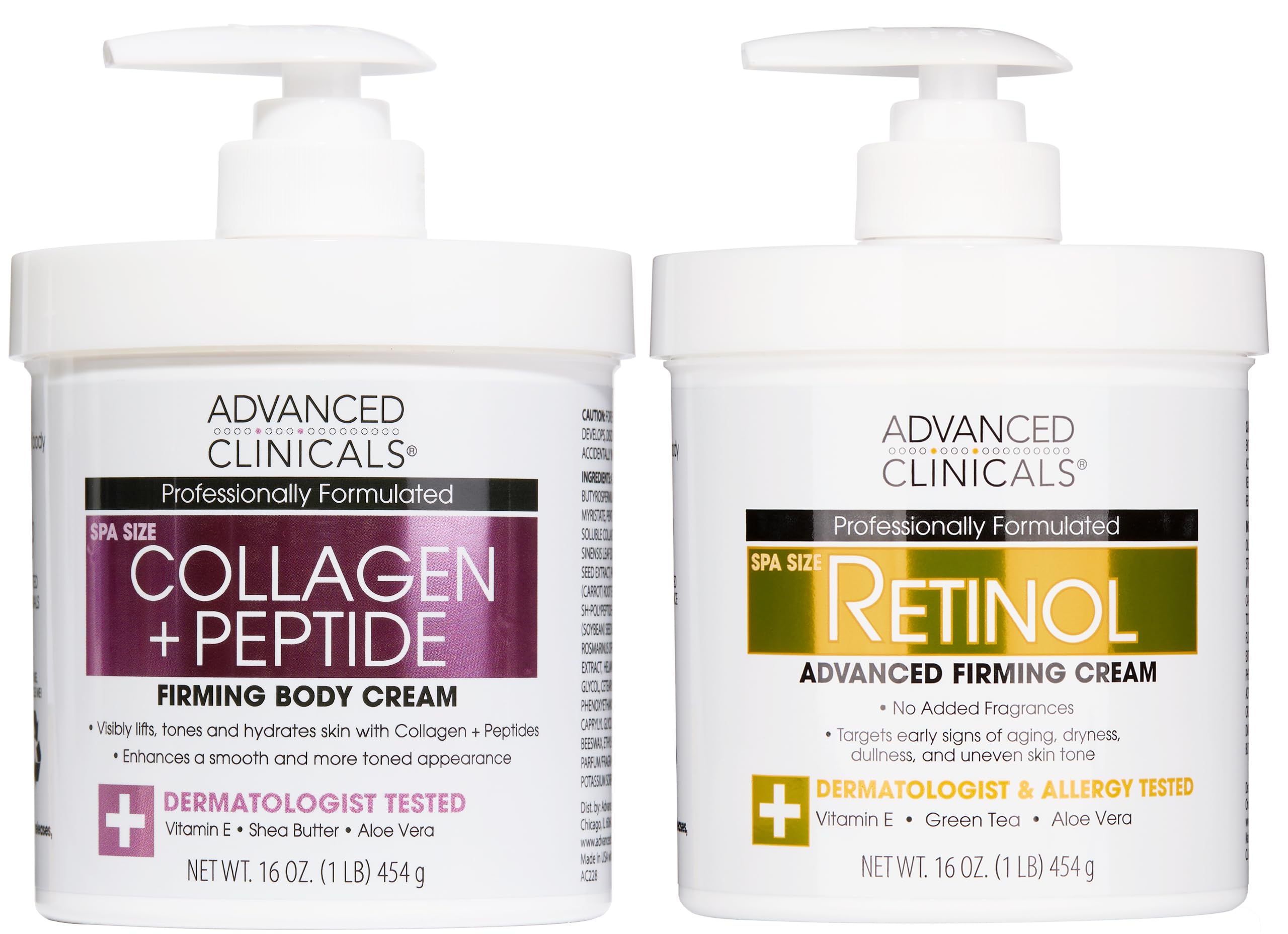 Retinol & Collagen Duo: Skin Revive Moisturizer Set - Beauty & Personal Care by Handbags Specialist Headquarter | Available at Handbags Specialist Headquarter