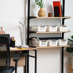 IRIS ShelfSaver 12-Pack Storage Baskets, White - PhoenixBucketTitleBTF by Handbags Specialist Headquarter | Available at Handbags Specialist Headquarter