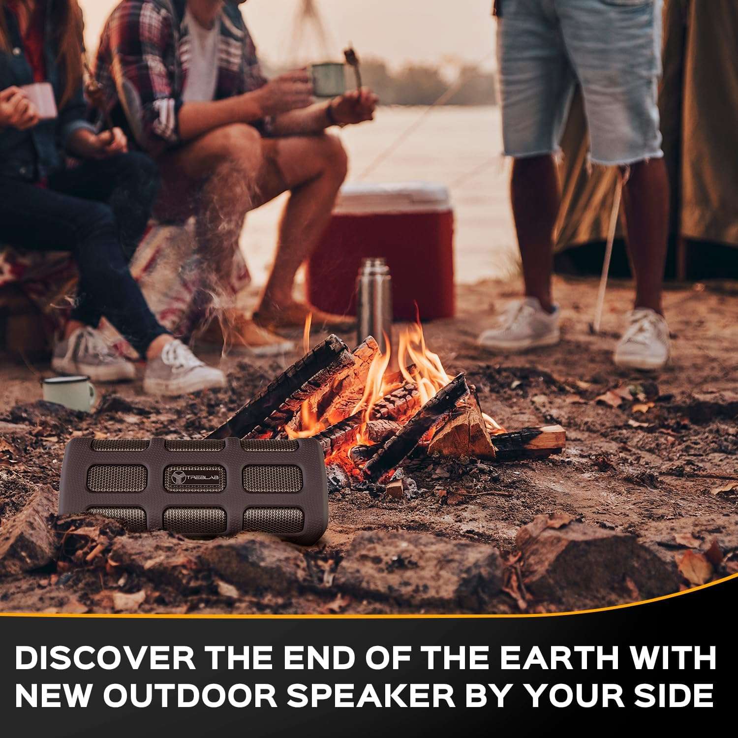 FX100 Bluetooth Speaker - Durable, Waterproof, Portable - Decor by Handbags Specialist Headquarter | Available at Handbags Specialist Headquarter