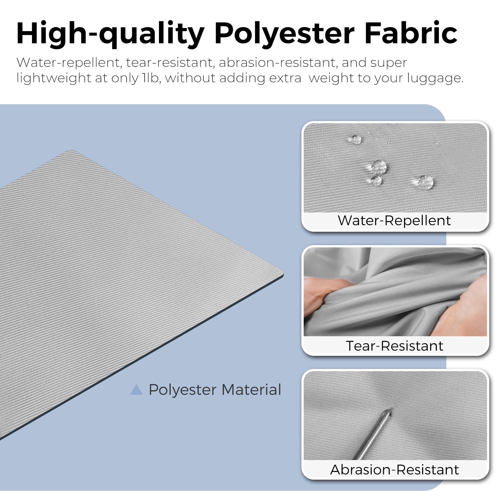 VoyageMax 65L Foldable Duffel - Water-Repellent