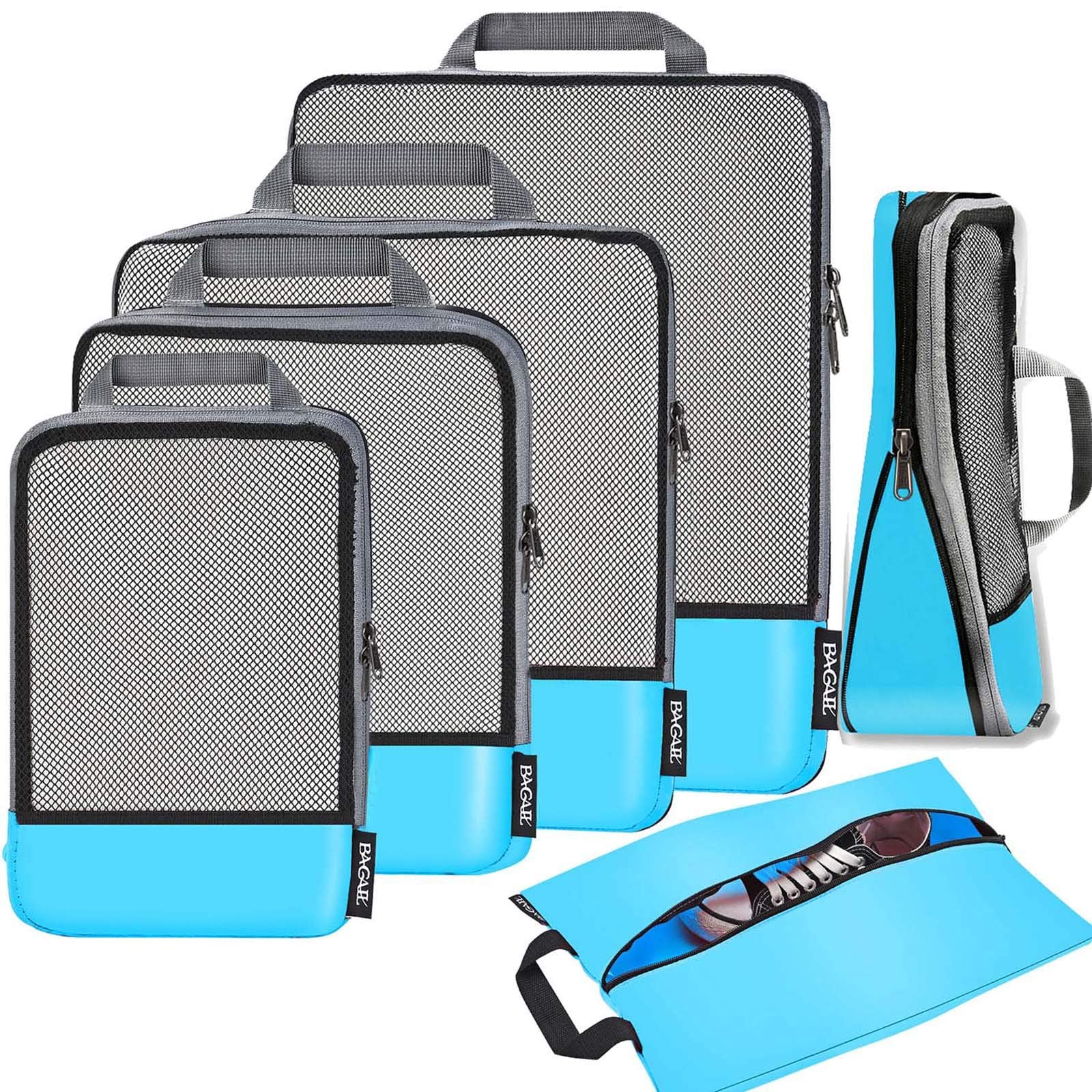 BAGAIL Expandable Travel Compression Cubes Set -  by Handbags Specialist Headquarter | Available at Handbags Specialist Headquarter