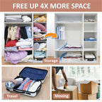 CozyVac Travel Bags with Pump - 6 Pack Space Savers -  by Handbags Specialist Headquarter | Available at Handbags Specialist Headquarter