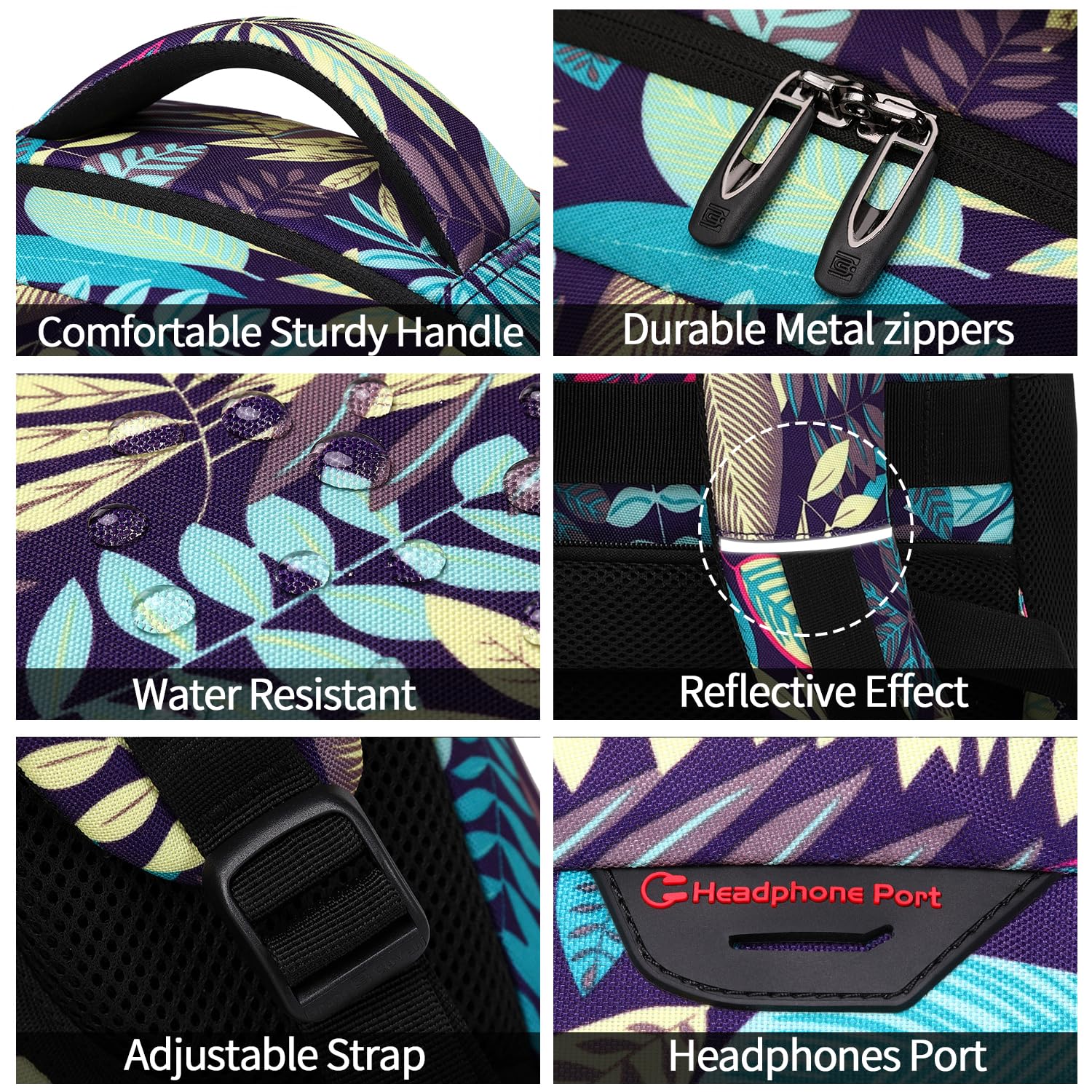 SecureSlim Laptop Backpack with USB & Water Resistance - Backpack Bags by Handbags Specialist Headquarter | Available at Handbags Specialist Headquarter