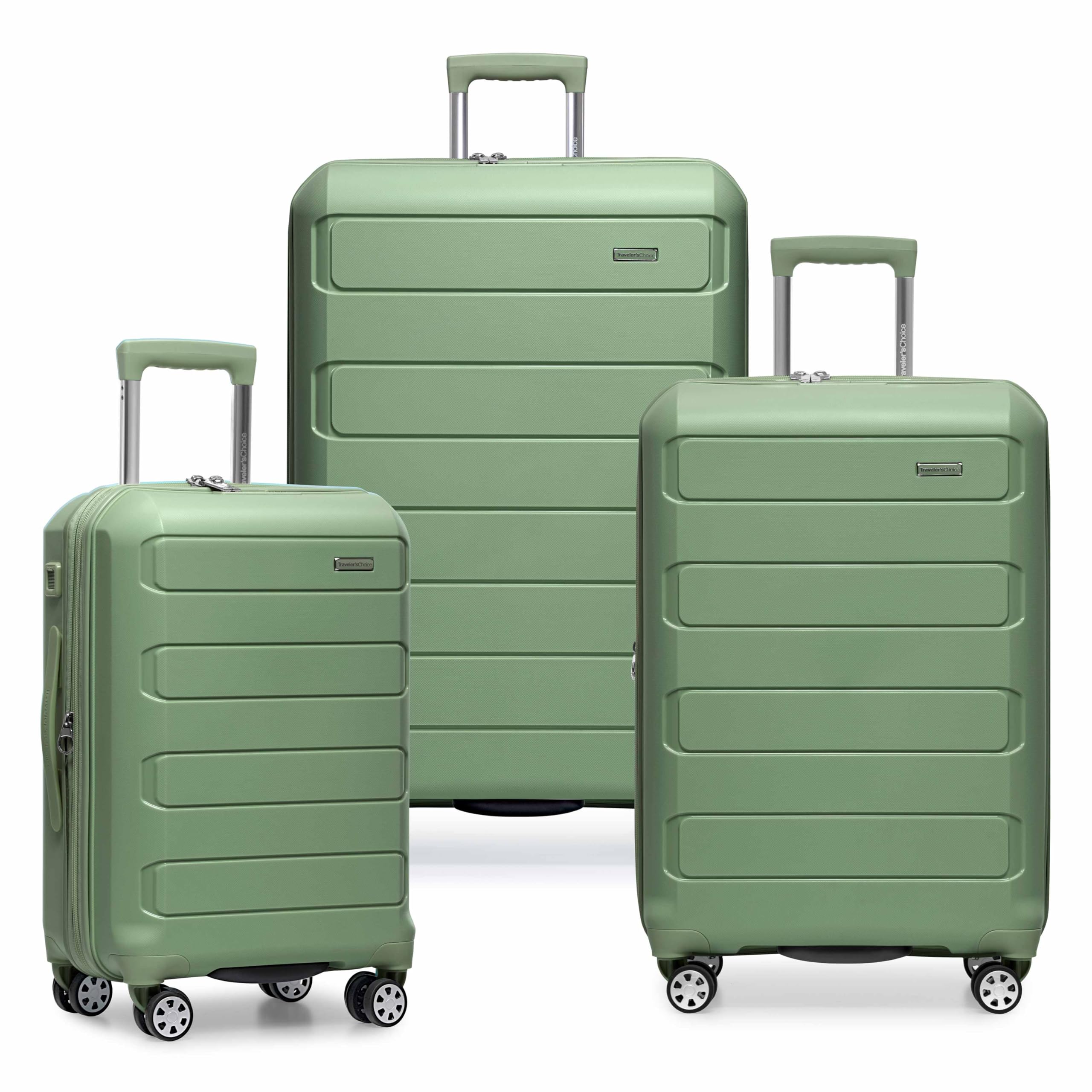 Traveler's Choice Indestructible 22 Spinner Carry-on - Luggage Travel Bags by Handbags Specialist Headquarter | Available at Handbags Specialist Headquarter