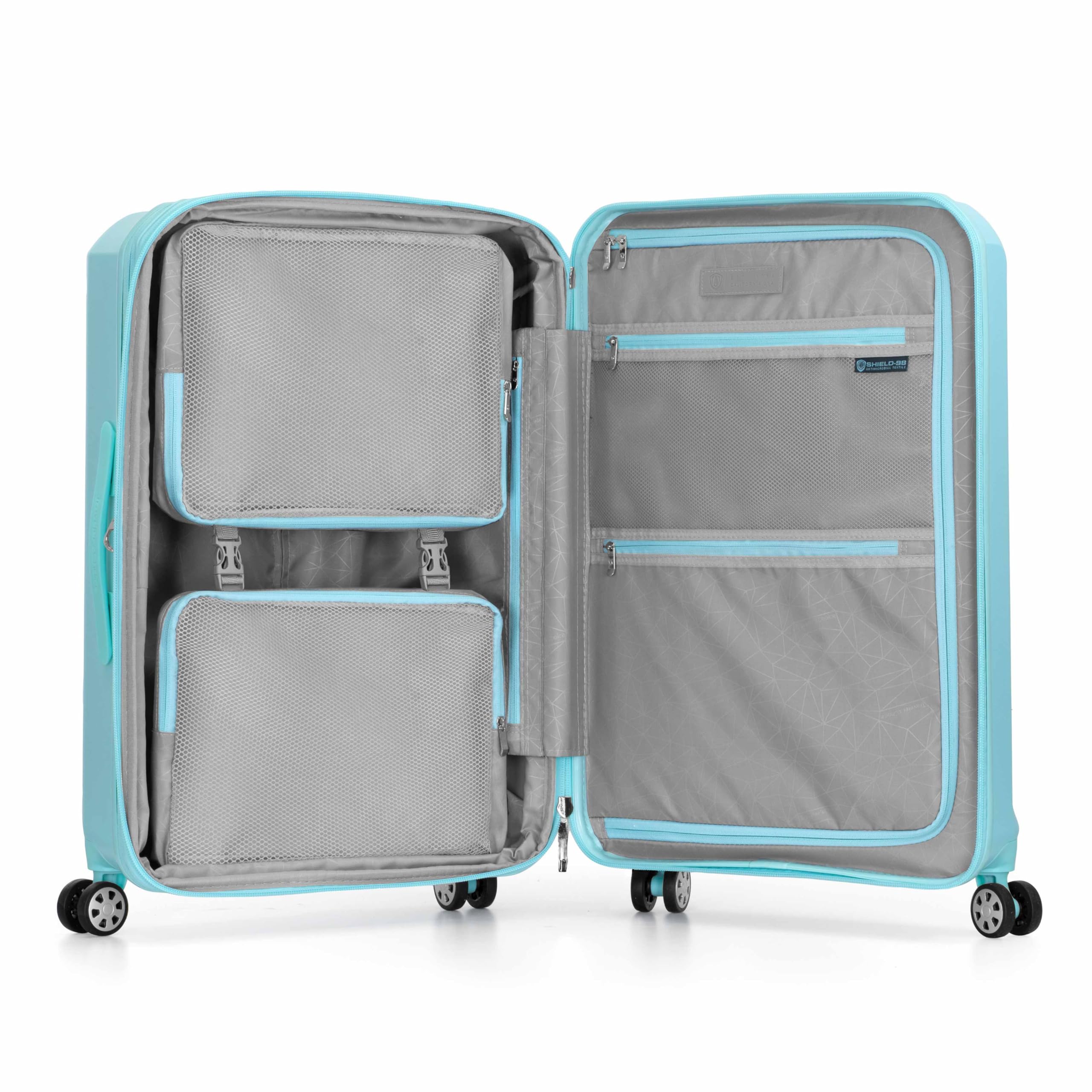 Traveler's Choice Indestructible 22 Spinner Carry-on - Luggage Travel Bags by Handbags Specialist Headquarter | Available at Handbags Specialist Headquarter