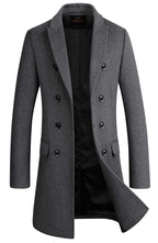Men's Premium Wool Blend Double Breasted Coat