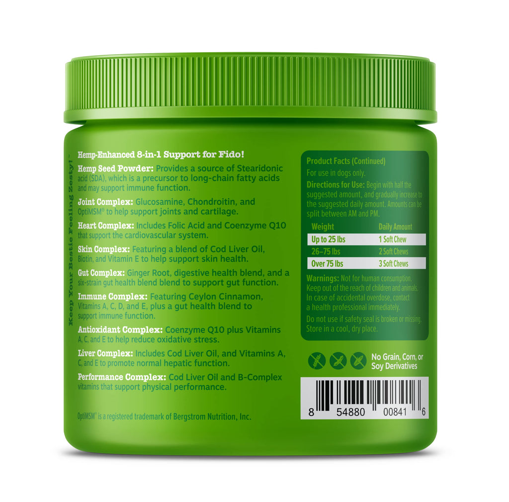 PawZest Omega Multivitamin Chews - Senior & Puppy -  by Handbags Specialist Headquarter | Available at Handbags Specialist Headquarter