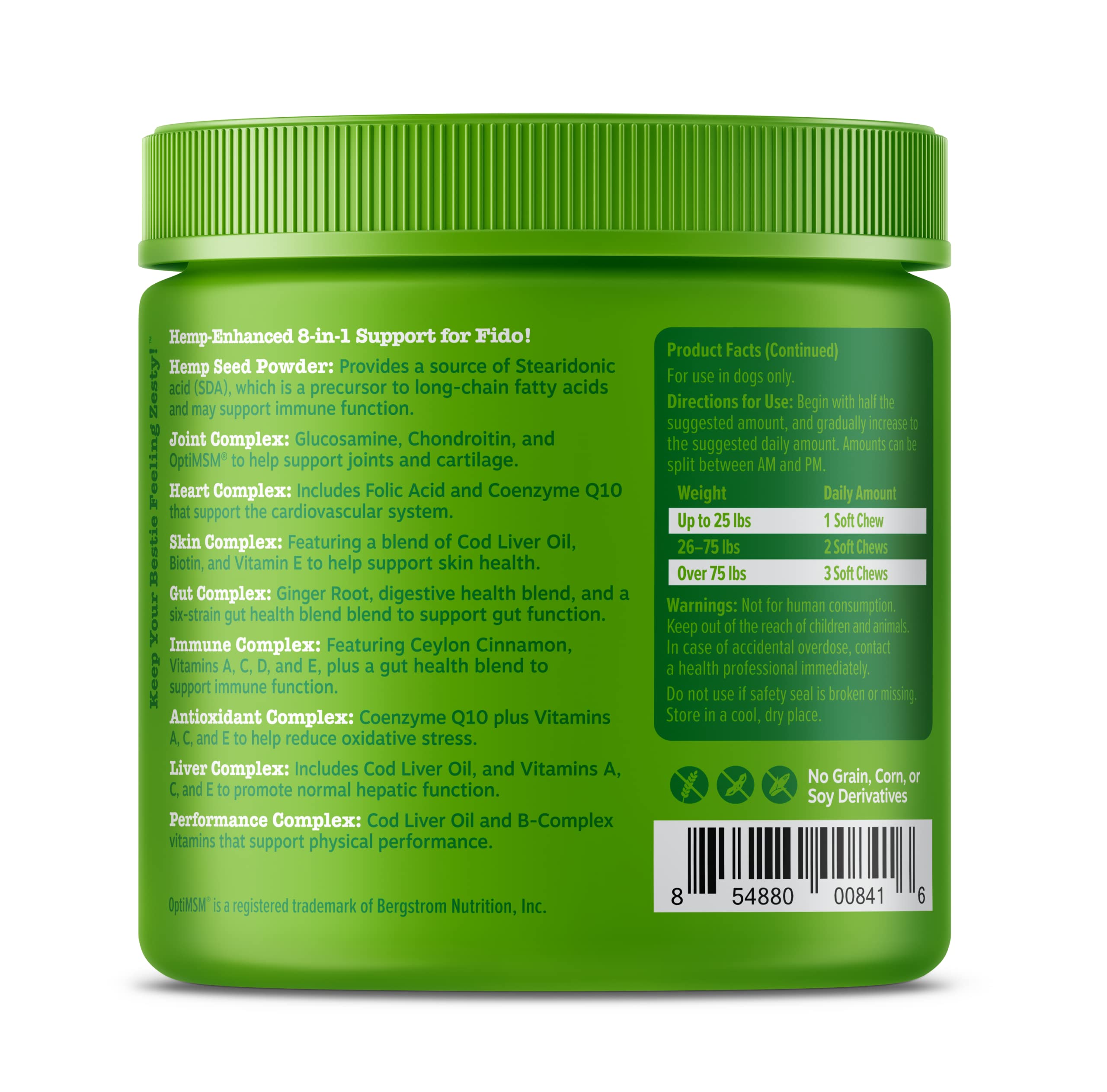 PawZest Omega Multivitamin Chews - Senior & Puppy -  by Handbags Specialist Headquarter | Available at Handbags Specialist Headquarter