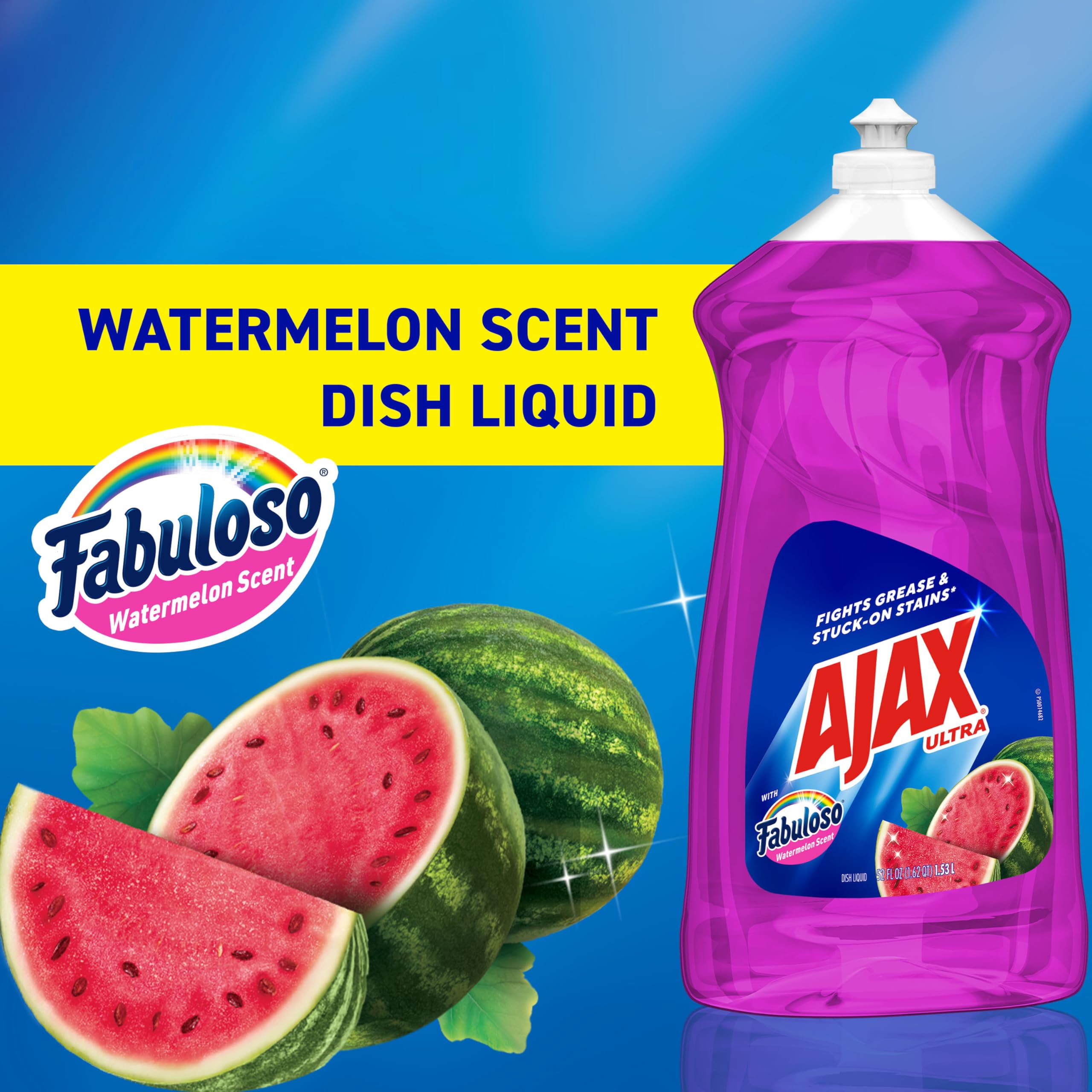 Ajax Triple Orange Dish Soap - 90 fl oz - Dish Soap Liquid by Handbags Specialist Headquarter | Available at Handbags Specialist Headquarter