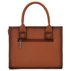 Western Chic Wrangler Tote: Vegan Leather, Versatile Strap