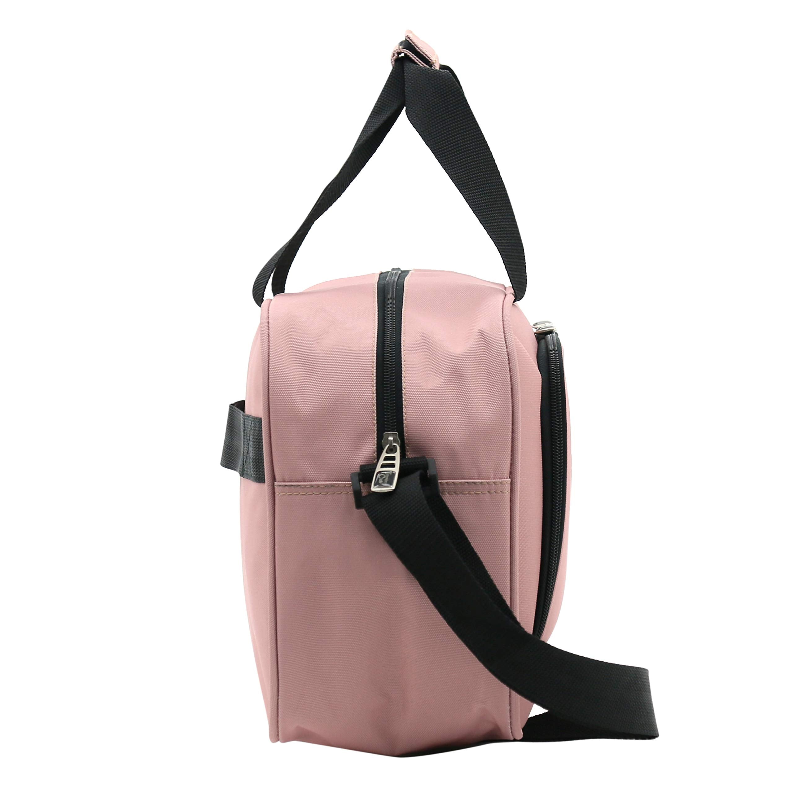 Rose Gold Hardside Luggage Set - 4-Piece Travel Kit -  by Handbags Specialist Headquarter | Available at Handbags Specialist Headquarter