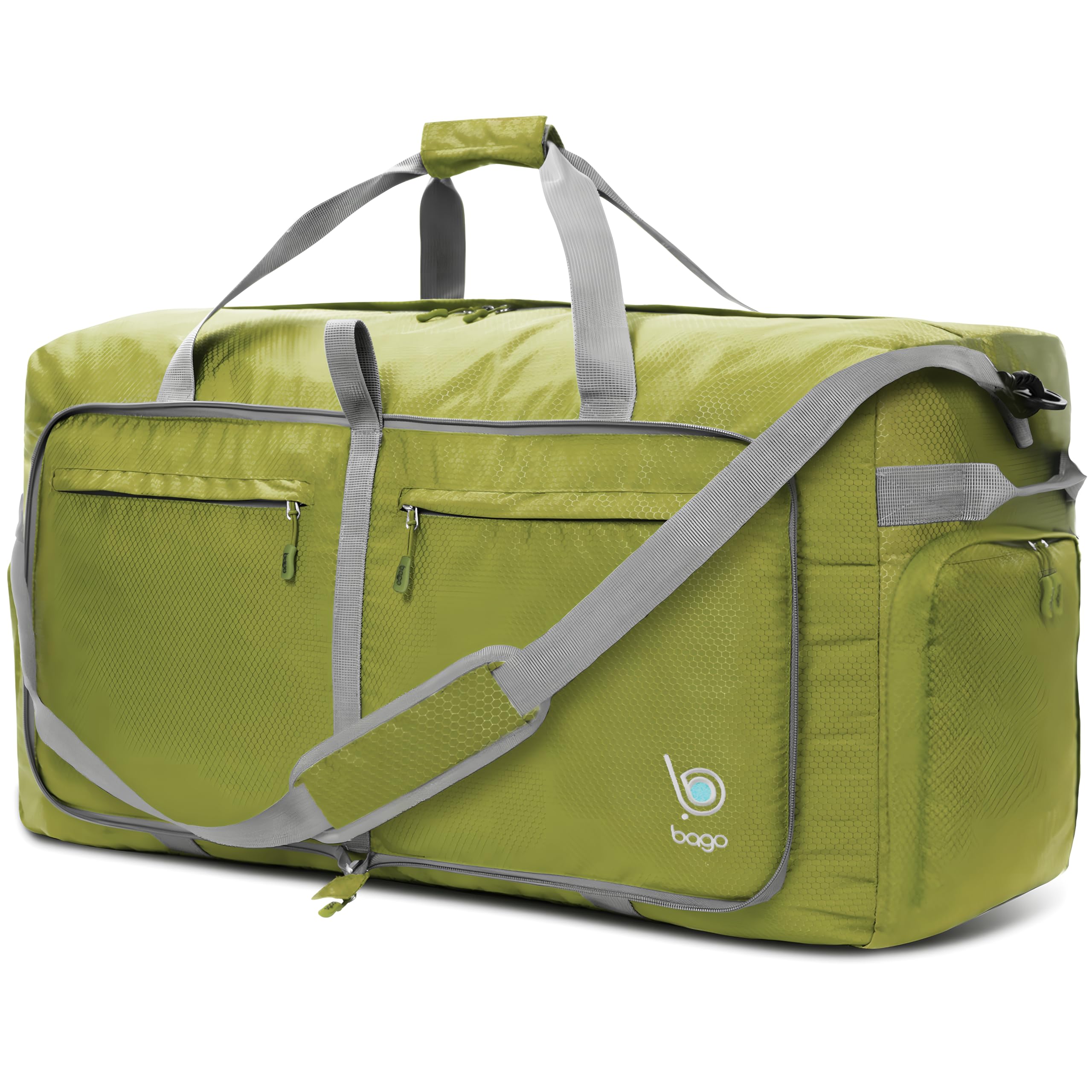 Bago 60L Foldable Travel Duffle Bag with Shoe Compartment