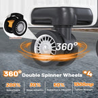 JetGlide 3pc Spinner: Expandable Hardshell Luggage - Travel Sets by Handbags Specialist Headquarter | Available at Handbags Specialist Headquarter