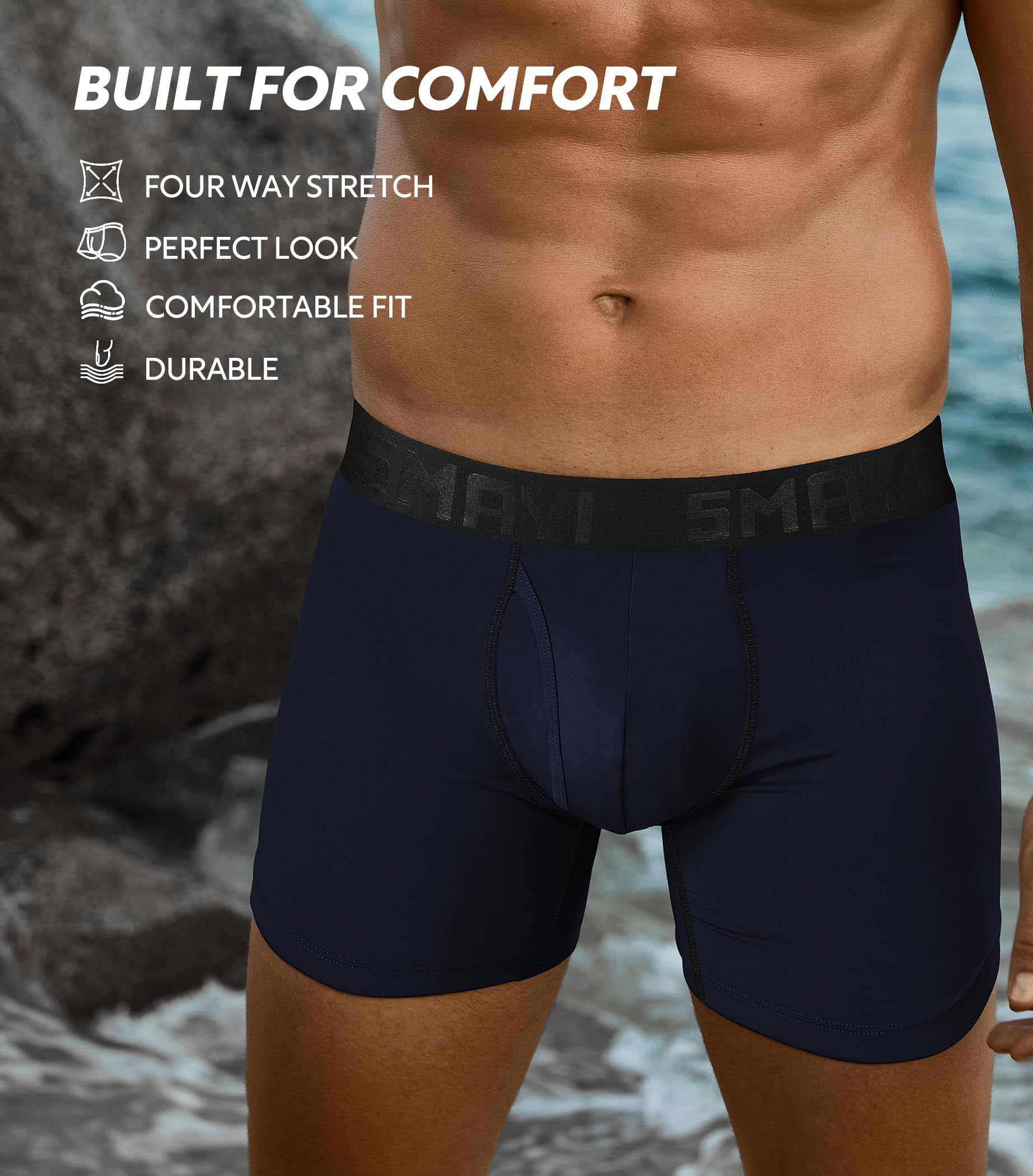 Men's Athletic Boxer Briefs Pack
