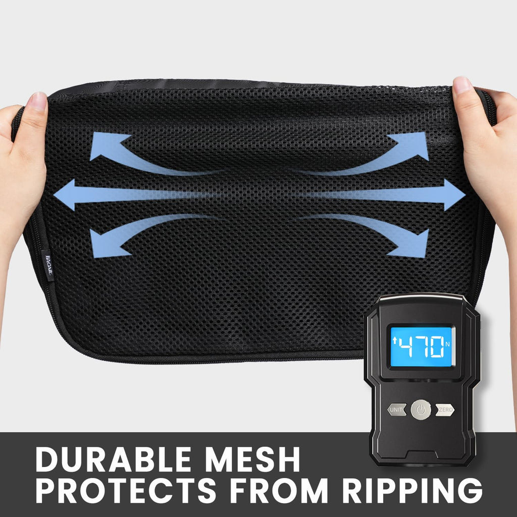 TravelMate 8-Piece Packing Cubes - Luggage Travel Bags by Handbags Specialist Headquarter | Available at Handbags Specialist Headquarter