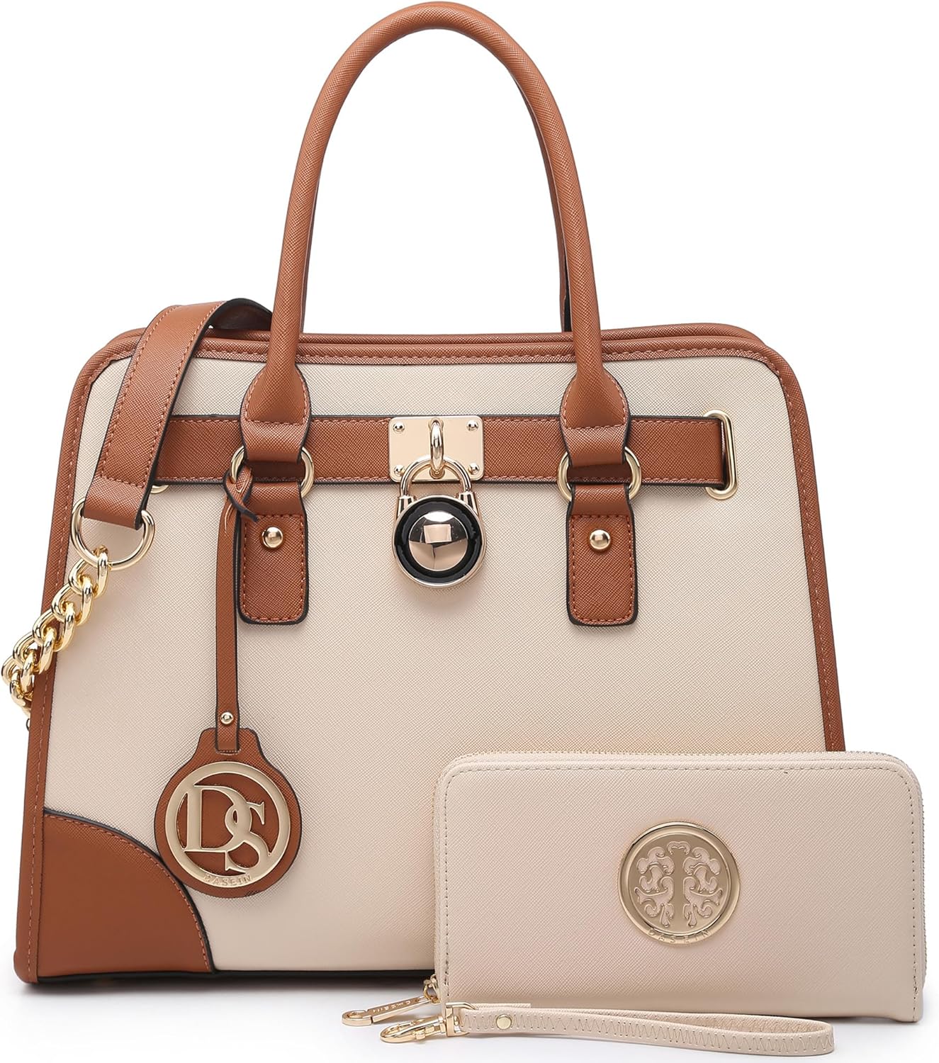Dasein Luxe Set: Top Handle & Hobo Handbags Duo - Satchels Handbags by Handbags Specialist Headquarter | Available at Handbags Specialist Headquarter